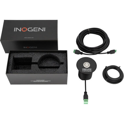 INOGENI Toggle Rooms Botón con Cable GPI 12 pies Interruptor Metálico Iluminado