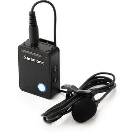 Saramonic Ultra Sistema Micrófonos Lavalier Inalámbricos Digitales 984' Alcance Negra