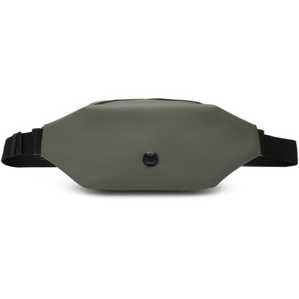 Swissdigital LAMONE Bolso Bandolera Verde Oscuro 2L Resistente al Agua con Protección RFID