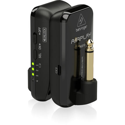 Behringer Airplay Sistema Inalámbrico Guitarra 2.4 GHz 6.5 Horas Batería Recargable