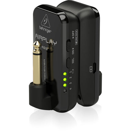 Behringer Airplay Sistema Inalámbrico Guitarra 2.4 GHz 6.5 Horas Batería Recargable