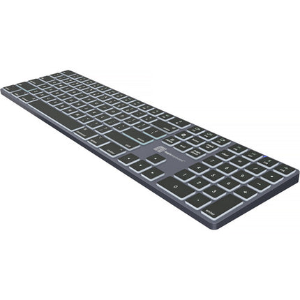 Logickeyboard TITAN teclado inalámbrico retroiluminado para Mac Bluetooth USB-C batería 300 horas