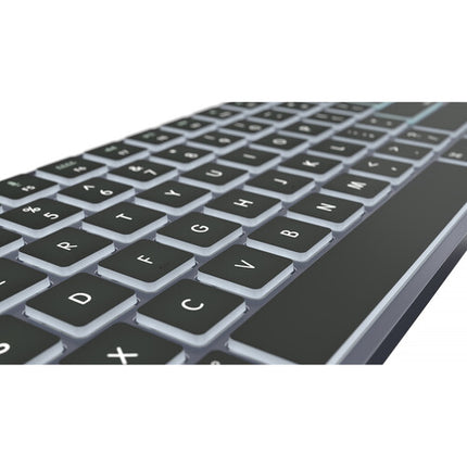 Logickeyboard TITAN teclado inalámbrico retroiluminado para Mac Bluetooth USB-C batería 300 horas