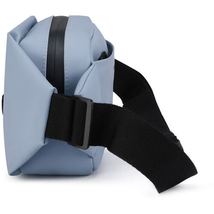 Swissdigital LAMONE Bolso Bandolera Azul Claro 2L con Protección RFID y Tela Resistente al Agua