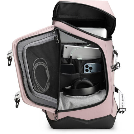 Swissdigital SEON L Mochila con Puerto USB Compartimentos para Laptop 16" y Tablet 12.9"