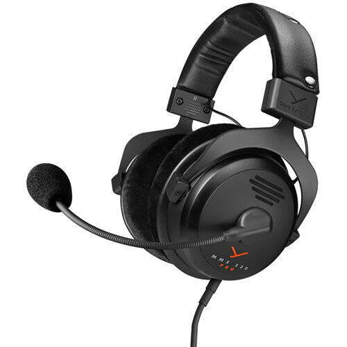 Beyerdynamic MMX 330 PRO Auriculares Gaming Over-Ear con Micrófono Condensador y Cable Desmontable 3.5mm