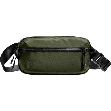 tomtoc Aviator-T35 Riñonera Verde 2.5L Tela X-Pac Protección RFID