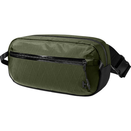 tomtoc Aviator-T35 Riñonera Verde 2.5L Tela X-Pac Protección RFID
