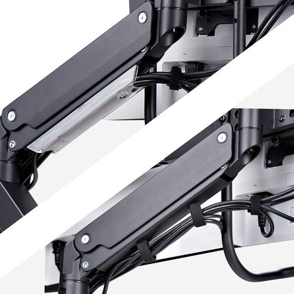 StarTech Soporte de Escritorio Triple para Monitores 17-27" con Montaje VESA y Gestión de Cables