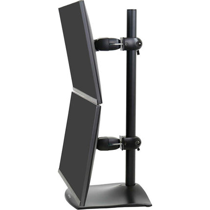 Ergotron DS100 Soporte Vertical Doble para Monitores Negro 28 pulgadas