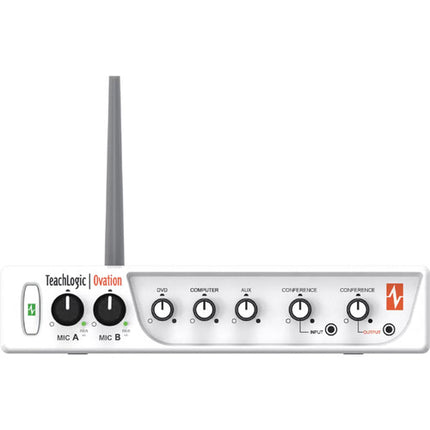 TeachLogic OA-50 Ovation Amplificador receptor mezclador 50W RMS 2 canales micrófono inalámbrico