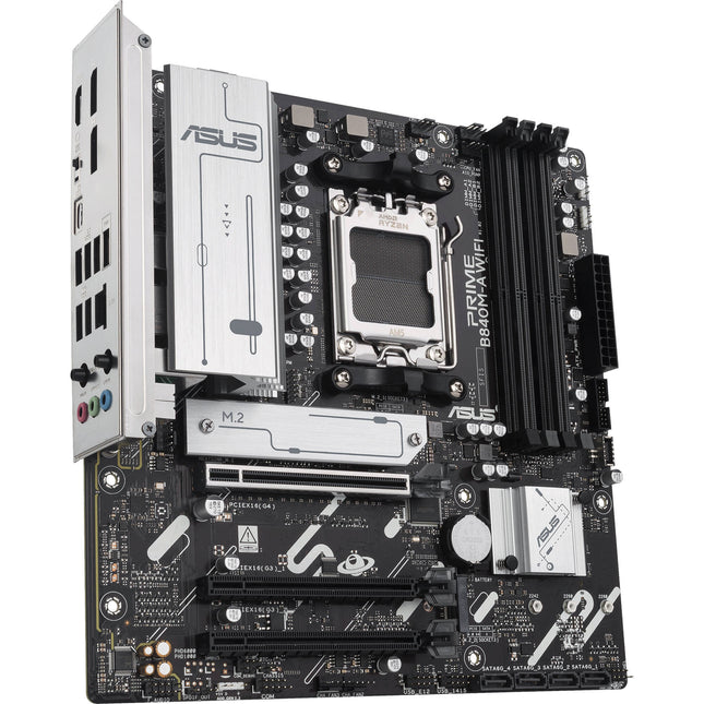 ASUS PRIME B840M-A WIFI-CSM Placa Base AM5 M-ATX DDR5 Wi-Fi 6E SATA III