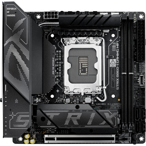 ASUS Republic of Gamers STRIX B860-I GAMING Placa base Mini-ITX DDR5 PCIe 5.0 Wi-Fi 7