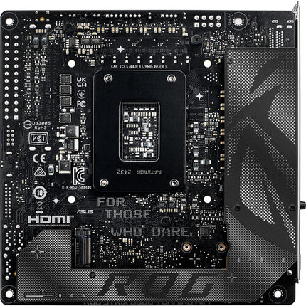 ASUS Republic of Gamers STRIX B860-I GAMING Placa base Mini-ITX DDR5 PCIe 5.0 Wi-Fi 7
