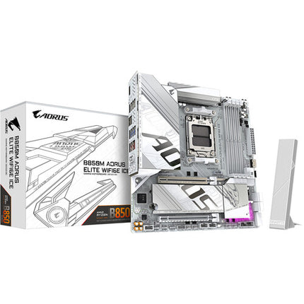 Gigabyte B850M AORUS ELITE WIFI6E Placa base Micro-ATX DDR5 AM5 Socket
