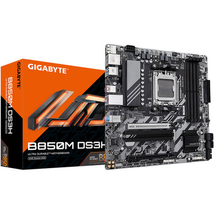 Gigabyte B850M DS3H AM5 Placa Base Micro-ATX DDR5 PCIe 5.0 2.5 GbE