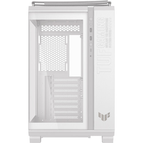 ASUS TUF Gaming GT502 Horizon Caja Mid-Tower Blanca ATX con Paneles de Vidrio Templado