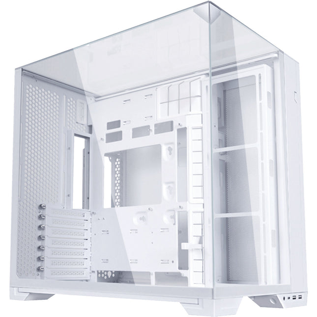 Lian Li O11 Vision Compact Caja Mid-Tower Blanca E-ATX USB-C 3.2 Gen 1
