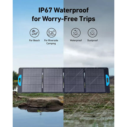 Anker SOLIX PS200 Panel Solar Monocristalino 200W 23 de Eficiencia IP67