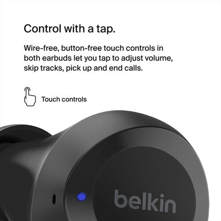 Belkin SoundForm Bolt 2 Auriculares Inalámbricos Bluetooth 28 Horas IPX4