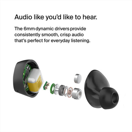 Belkin SoundForm Bolt 2 Auriculares Inalámbricos Bluetooth 28 Horas IPX4