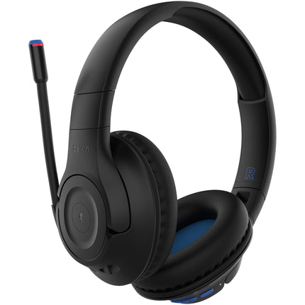 Belkin SoundForm Inspire Auriculares Over-Ear Para Niños Limite 85dB Microfono Plegable