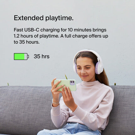Belkin SoundForm Inspire Auriculares Over-Ear para Niños 85 dB Almohadillas Lavables