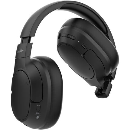 Belkin SoundForm Isolate Auriculares Inalámbricos con ANC 60 Horas Batería Negro