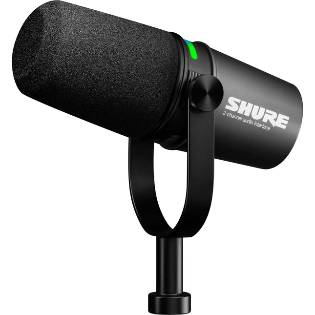 Shure MV7i Micrófono Inteligente con Interfaz USB-C 48 kHz 24-Bit
