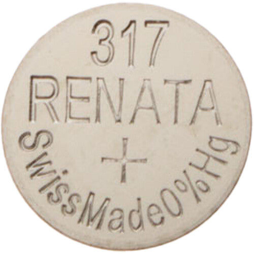 Renata 317 Batería de Óxido de Plata 1.5V para Electrónica Pequeña
