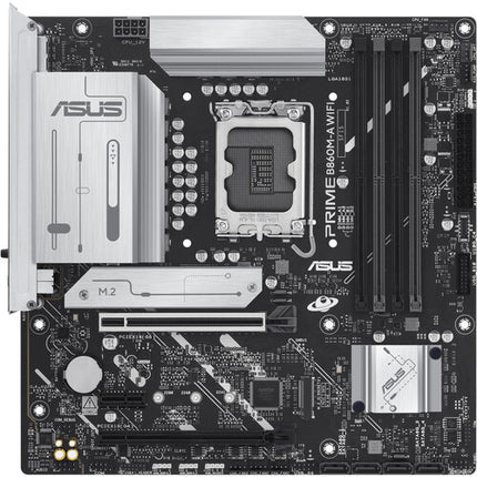 ASUS PRIME B860M-A WIFI-CSM Placa base M-ATX LGA 1851 DDR5 Wi-Fi 6E SATA III