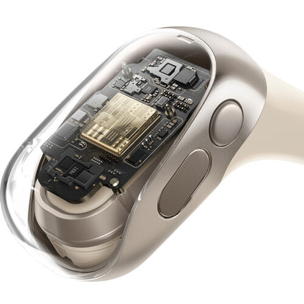 SHOKZ OpenFit 2 Auriculares Inalámbricos Abiertos Beige 48 Horas IP55