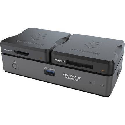 ProGrade Digital PG20 Pro Hub Thunderbolt 4 SSD Externa 2TB y Lector SDXC Dual-Slot UHS-II