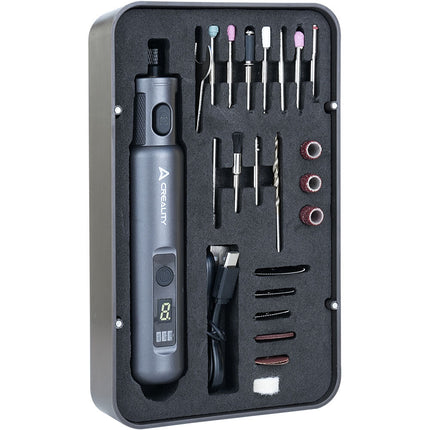Creality Kit de Herramienta Rotativa Inalámbrica 6000-18000 rpm Luz LED