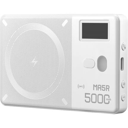Godox MA5R Luz LED RGB y Banco de Energía Blanco Panel 4.21x2.68 Pulgadas 1800-10000K