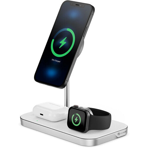 ALOGIC MagSpeed estación de carga inalámbrica 3 en 1 15W negra