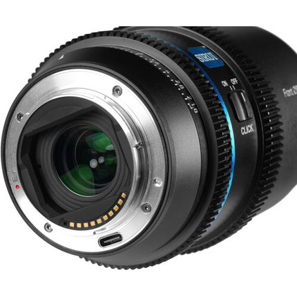 Sirui 40mm T1.8 Lente Anamórfica Super 35 Sony E Bokeh Elíptico