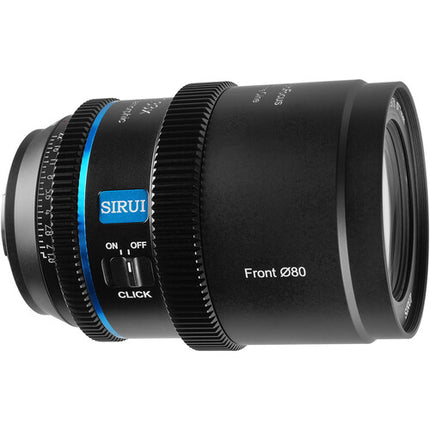 Sirui 40mm T1.8 Lente Anamórfica Super 35 Sony E Bokeh Elíptico