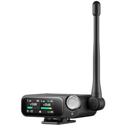 Saramonic Ultra Sistema de Micrófono Inalámbrico Digital Omnidireccional para 2 Personas con Transmisores Clip-On y Alcance de 300 m