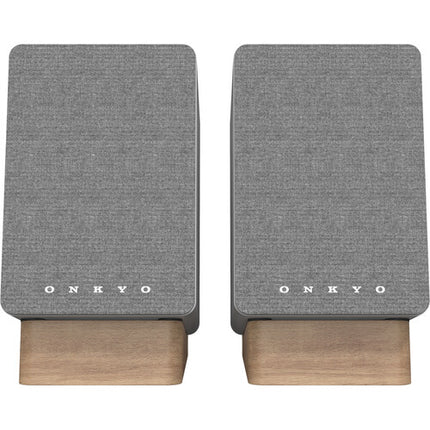 Onkyo GX-10DB Altavoces Compactos Activos Estéreo 34W Bluetooth Blanco Par