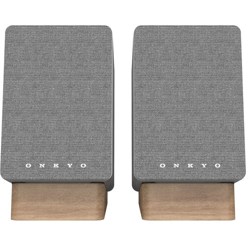 Onkyo GX-10DB Altavoces Compactos Activos Estéreo 34W Bluetooth Blanco Par