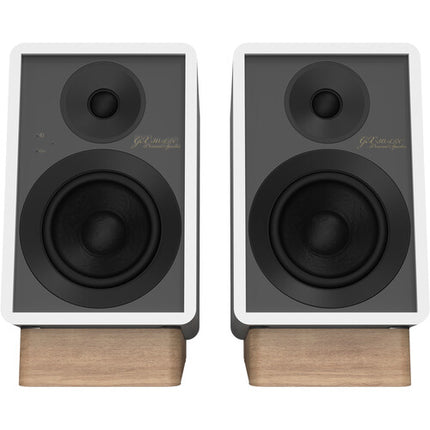 Onkyo GX-30ARC altavoces estantería 2 vías 25W Bluetooth blanco par con soporte 10°