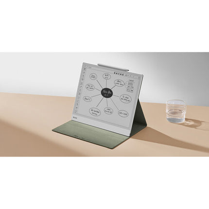 Funda Magnética BOOX 13.3" Note Max Revestimiento de Cuero Sintético y Soporte Plegable