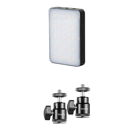 SmallRig RM75 Mini Luz LED para Cámara con Batería 4000mAh y Monturas 1/4"-20