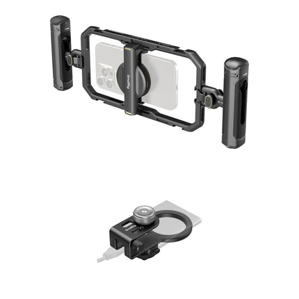 SmallRig Kit de Video para Smartphone Quick Basic Edition con Soporte SSD 2 en 1 MagSafe y Filtro ND Variable