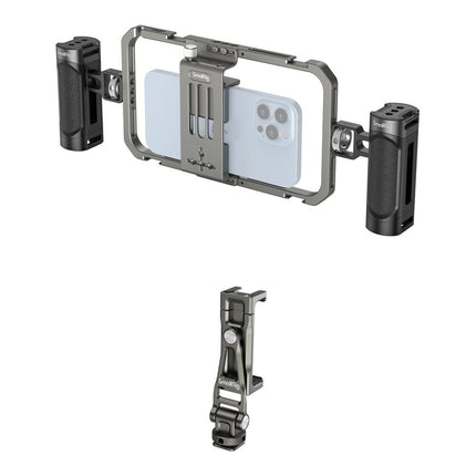 SmallRig All-in-One Kit de Video Básico con Montura Metal para Smartphone 2.2 a 3.5 Pulgadas
