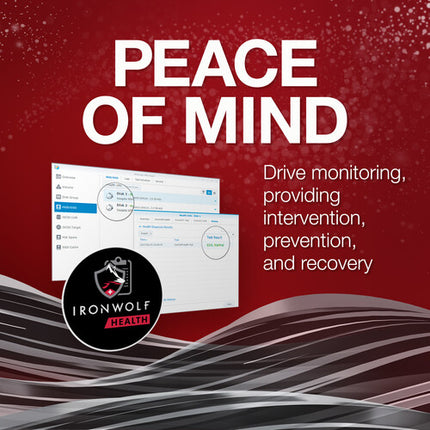Seagate 12TB IronWolf Disco Interno NAS 3.5" 7200 rpm SATA III 4-Pack