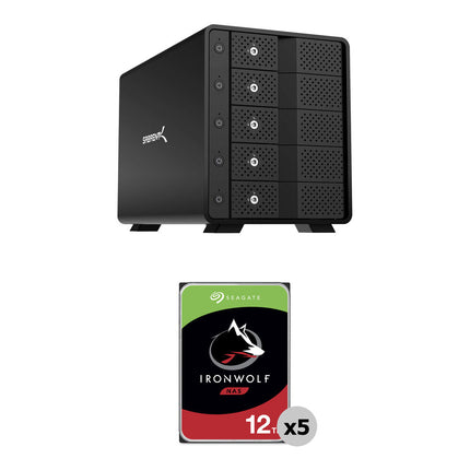 Sabrent USB 3.2 Gen 2 Docking Station 5 Bahías SATA 60TB 7200 RPM
