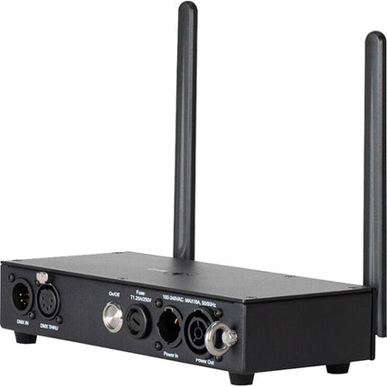 American DJ Aria X2 Transceptor DMX inalámbrico 512 canales LCD pantalla