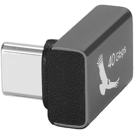Kondor Blue Adaptador USB-C 40 Gb/s Ángulo para Energía y Datos